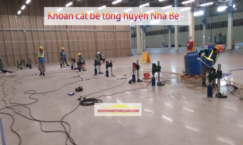 Khoan cắt bê tông huyện Nhà Bè, khoan cat be tong huyen nha be