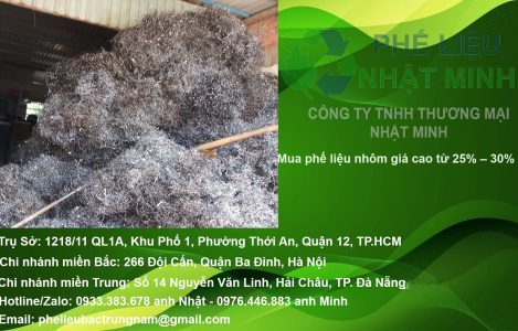 thu mua phe lieu nhom gia cao nhat minh